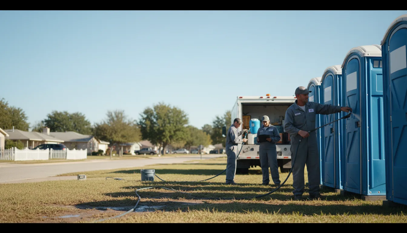 Long-Term Portable Toilet Rental in Mount Vernon, AR near me